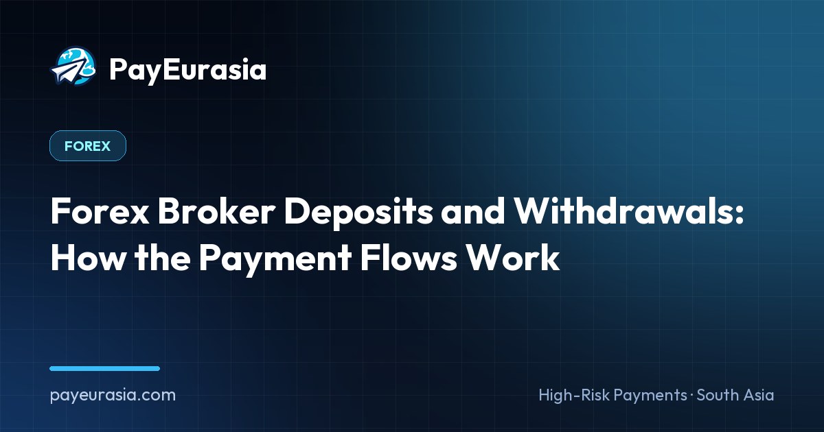 Forex Broker Deposits and Withdrawals: How the Payment Flows Work