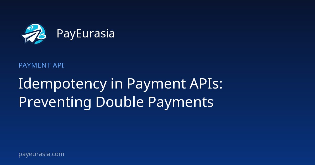 Idempotency in Payment APIs: Preventing Double Payments