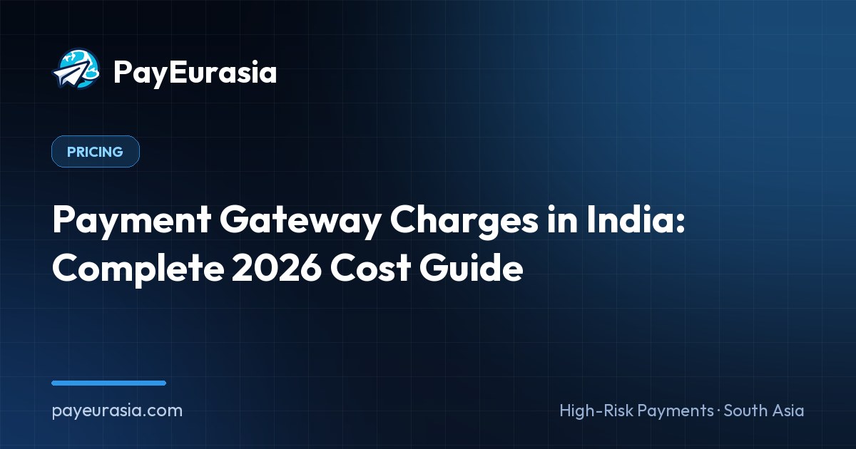 Payment Gateway Charges in India: Complete 2026 Cost Guide