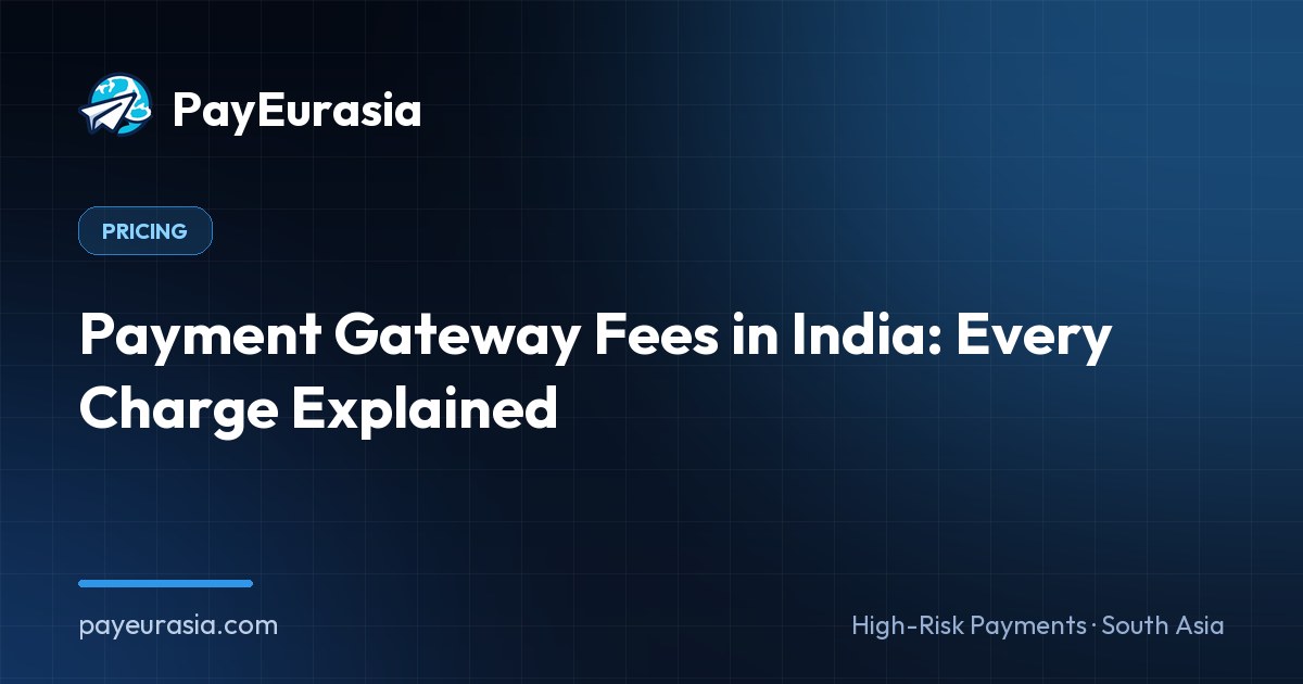 Payment Gateway Fees in India: Every Charge Explained