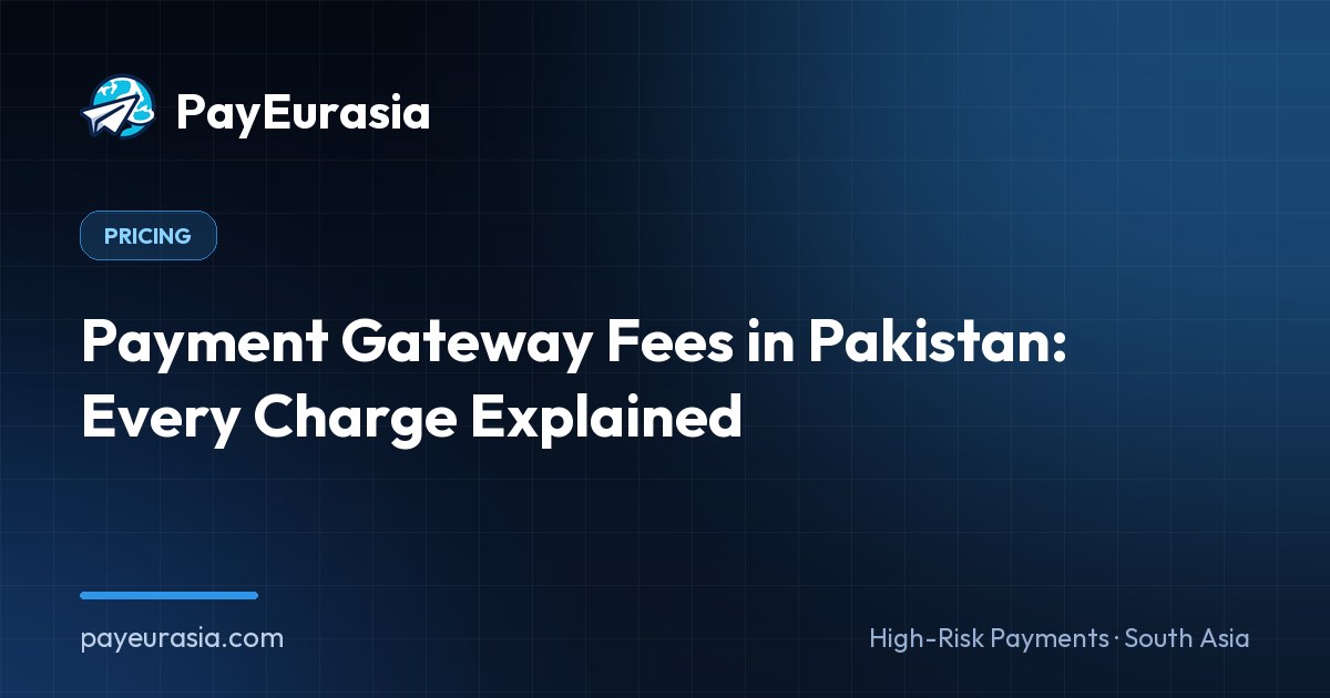 Payment Gateway Fees in Pakistan: Every Charge Explained