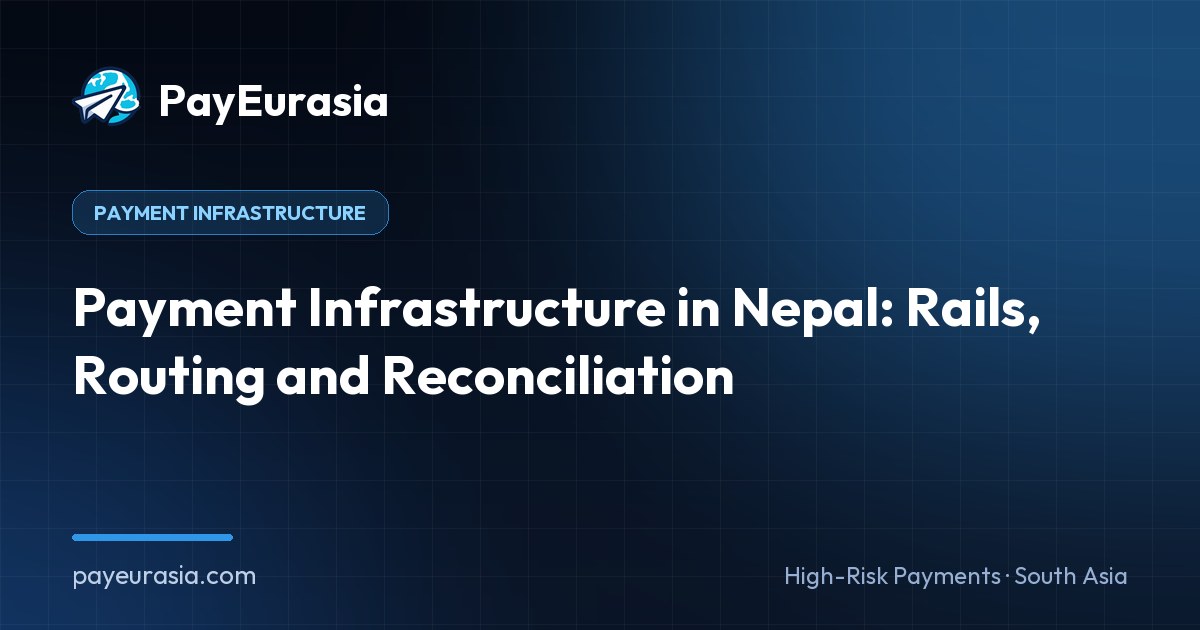 Payment Infrastructure in Nepal: Rails, Routing and Reconciliation